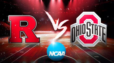 Big Ten Basketball: Rutgers vs Ohio State Prediction, .